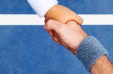 Handshake over the net